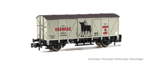 Arnold HN6556 RENFE gedeckter Güterwagen OSBORNE Ep.III